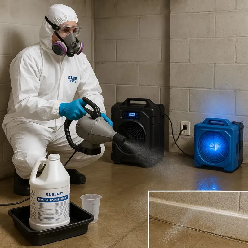 Sanitization and Odor Removal process in Hector, MN