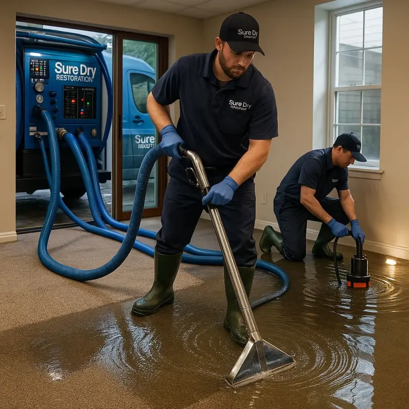 Water Extraction and Removal process in Hector, MN